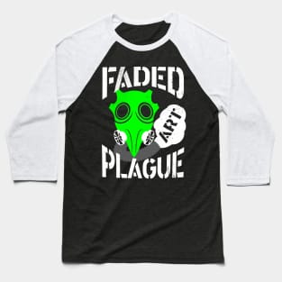 Faded Plague Art Baseball T-Shirt